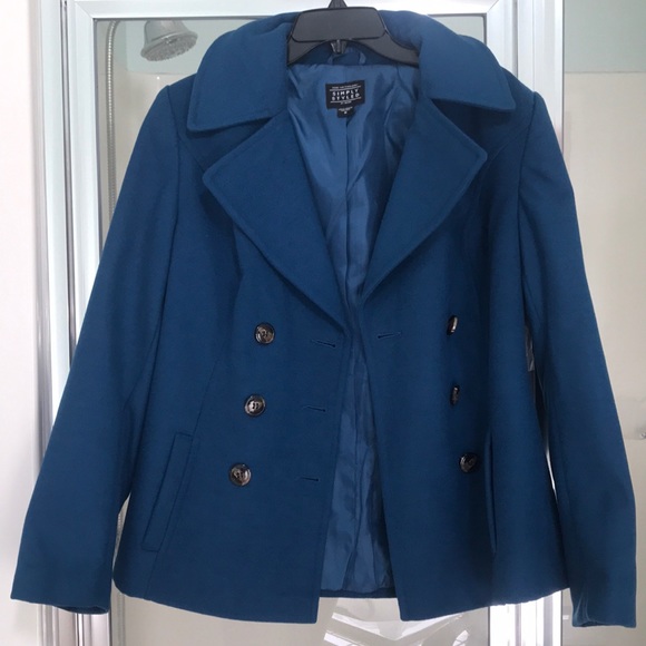 NWT Simply Styled by Sears Pea coat - Picture 2 of 5